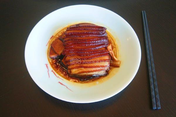 新文美食 酱油扣肉的做法图解10