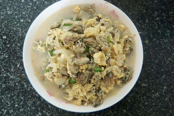 海蛎子炒鸡蛋的做法图解8