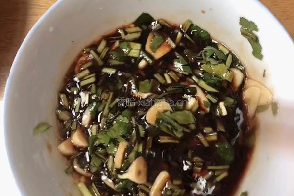 菠菜拌粉丝的做法图解7