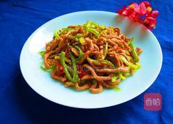 新文美食 尖椒肉丝的做法图解16