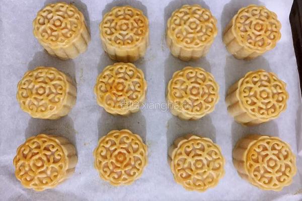 蛋黄月饼的做法图解11