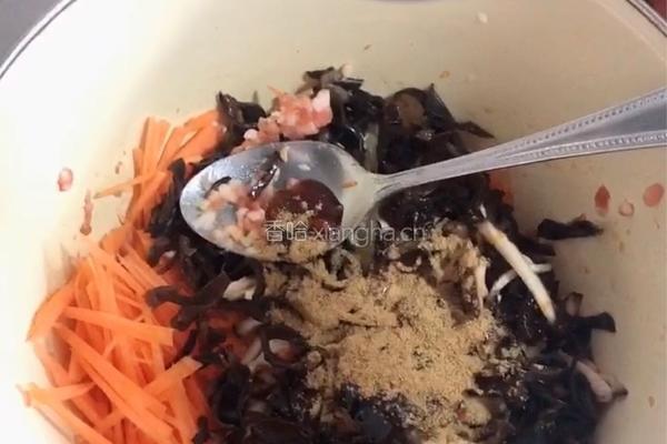 肉末三丝春饼（自己和面）的做法图解6