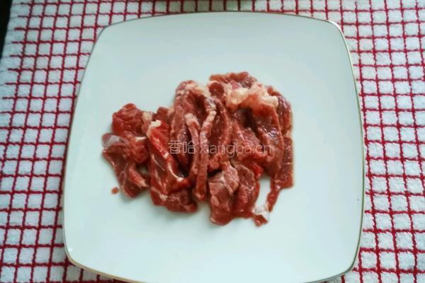 茄子炒牛肉的做法图解2