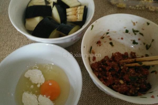 煎茄盒三明治的做法图解4