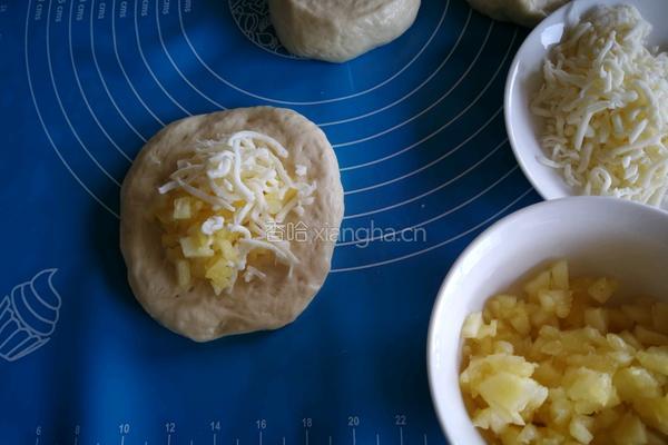 菠萝馅芝麻软欧的做法图解11