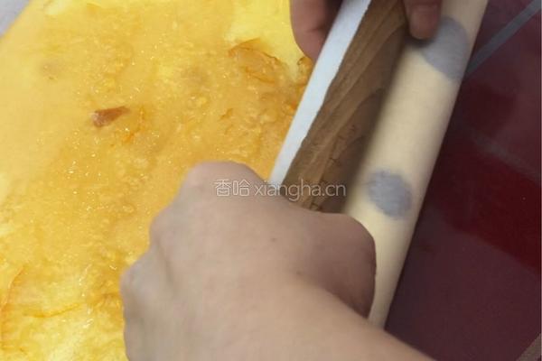 香橙斑点蛋糕卷的做法图解19
