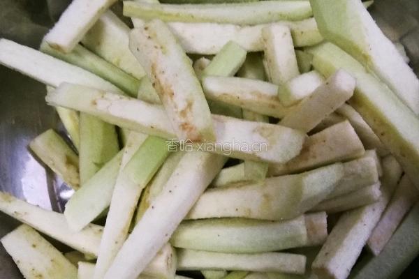 糖醋茄子的做法图解3