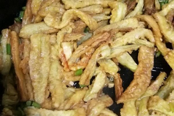 糖醋茄子的做法图解12