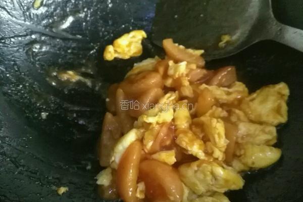 番茄炒鸡蛋的做法图解6