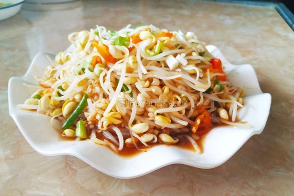 凉拌黄豆芽的做法图解4