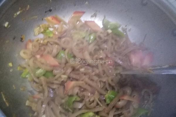 孜然香辣猪皮的做法图解9