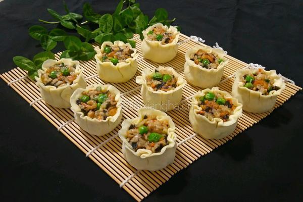 糯米馅儿烧麦的做法图解22