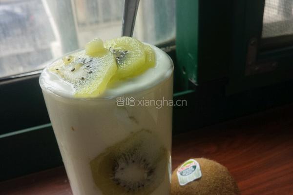 猕猴桃（奇异果）酸奶的做法图解3