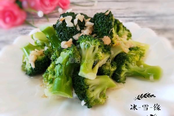 清炒西蓝花的做法图解1