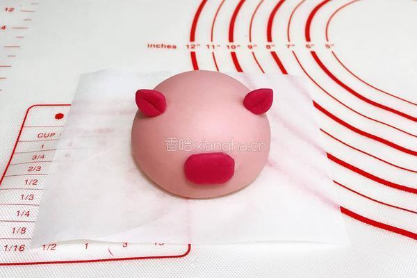 吉祥如意小猪馒头的做法图解10