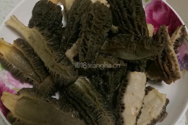炒羊肚菌的做法图解1