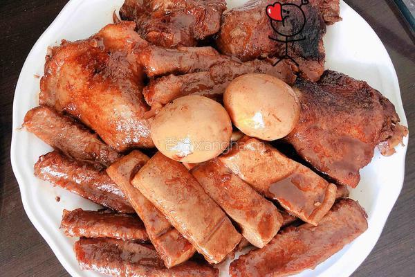 鸭肉卤水拼盘&红烧鸭腿鸭翅的做法图解11