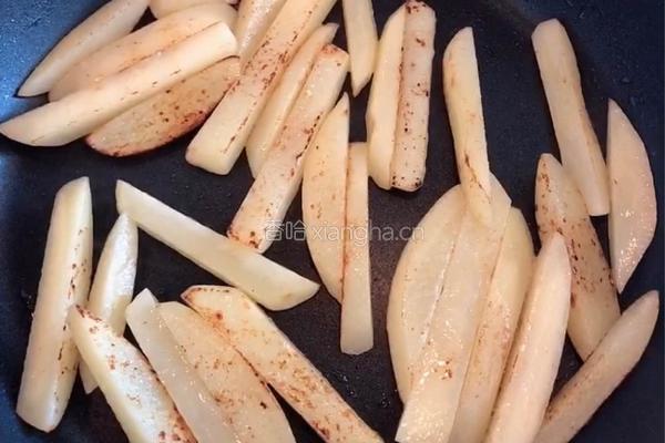 香煎肉末酱烧茄子的做法图解3