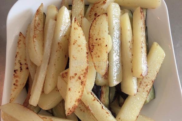 香煎肉末酱烧茄子的做法图解4