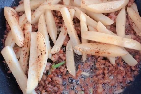 香煎肉末酱烧茄子的做法图解9