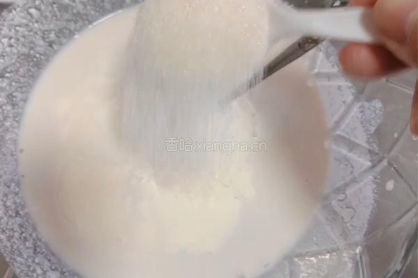 椰浆淡奶油松饼的做法图解5