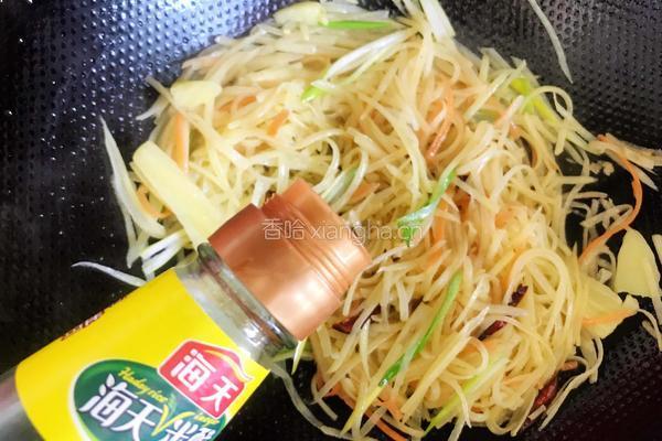 酸辣土豆丝的做法图解8