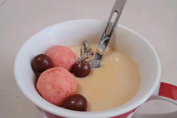 奶茶布丁（一人份）的做法图解4