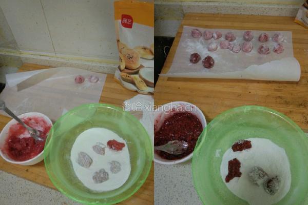 小彩色小猪汤圆的做法图解4