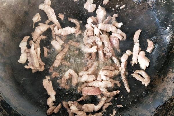 蟹味菇炒肉的做法图解10