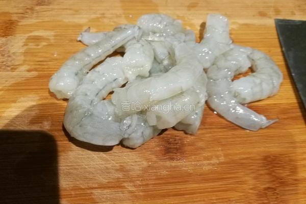 香菇虾泥球的做法图解2