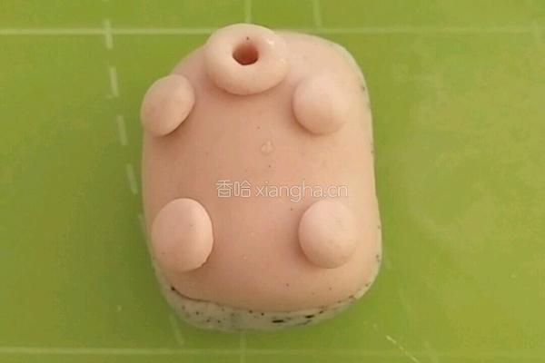 可爱小刺猬汤圆的做法图解6