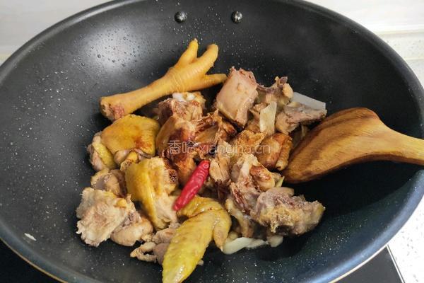 红烧鸡块的做法图解6