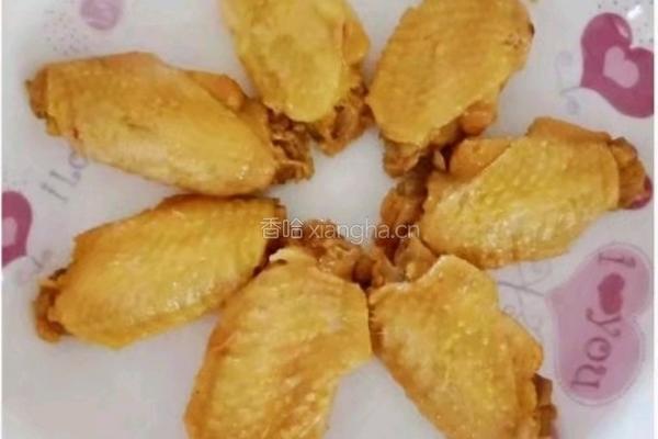 黄栀鸡翅的做法图解9