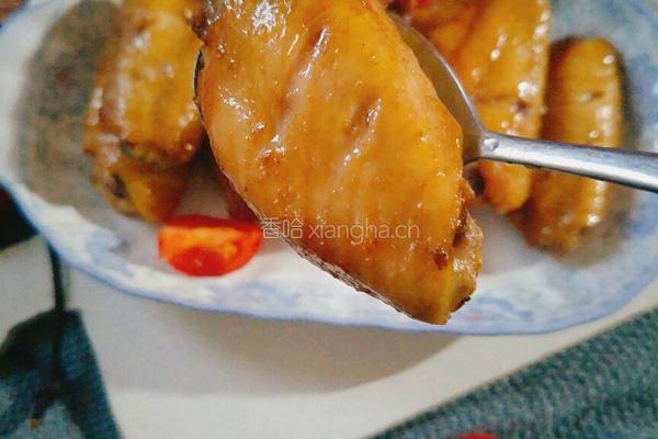 蒜香烤鸡翅的做法图解6