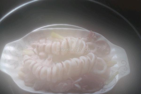 清蒸鱿鱼的做法图解5