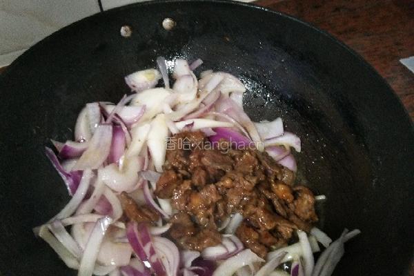洋葱炒牛肉的做法图解11