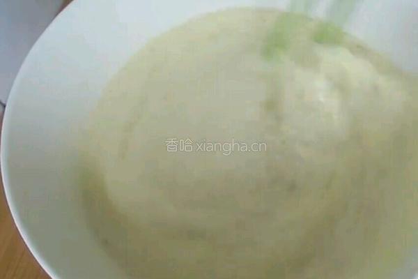 大米发面甜饼的做法图解3