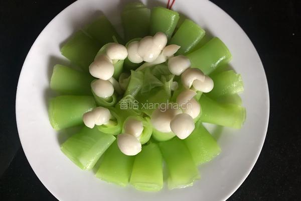 【正月十五闹元宵】翡翠白玉菇的做法图解13
