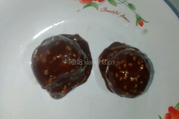 脆皮巧力元宵的做法图解11