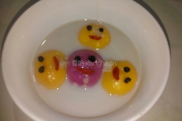 椰奶燕麦元宵的做法图解7