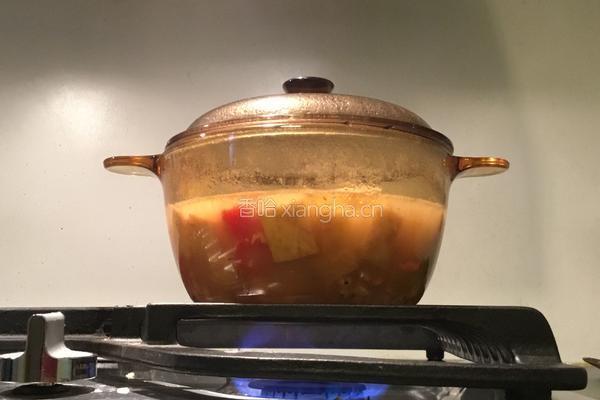 芡实香芋炖排骨的做法图解7