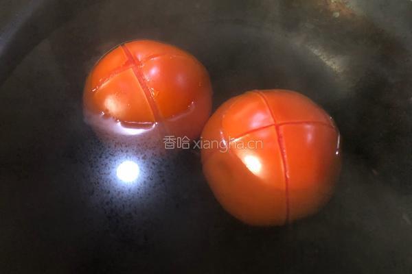 西红柿蒜苔肉丝面的做法图解2