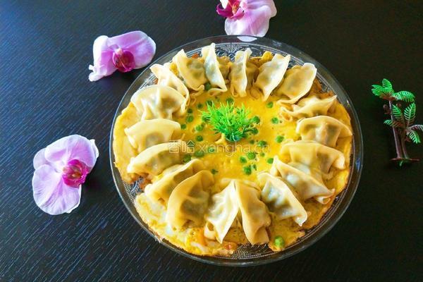 正月十五闹元宵 鸡蛋煎煎饺的做法图解7
