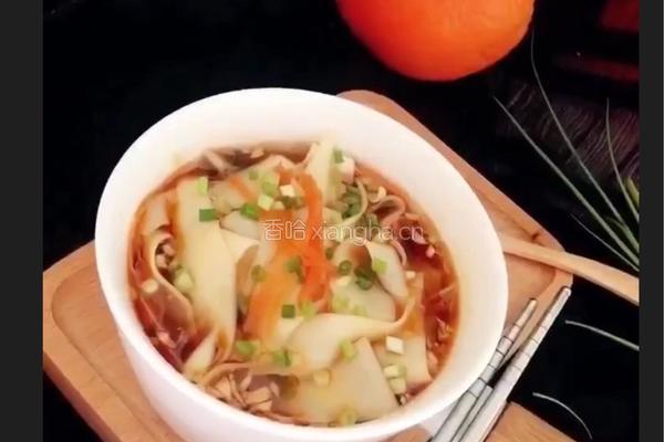 （正月十五闹元宵）酸辣刀削面的做法图解12