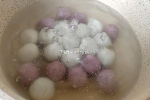 红豆沙汤圆的做法图解13