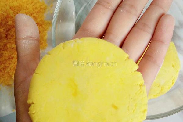 雪花南瓜饼的做法图解7