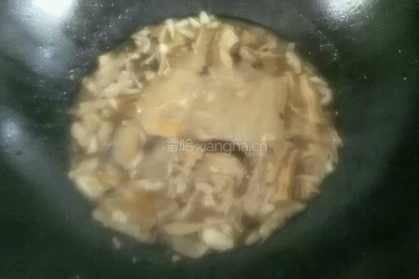 笋干烧黄鳍鲷鱼的做法图解4