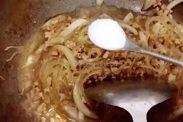 （正月十五闹元宵）肉末炒粉丝的做法图解11