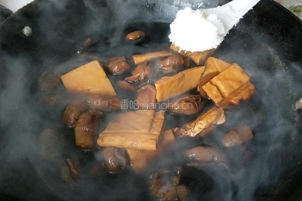 卤香干鸭肫的做法图解7