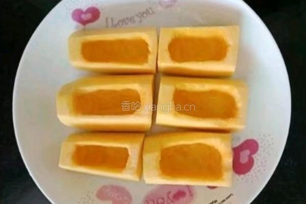 南瓜酿肉的做法图解3
